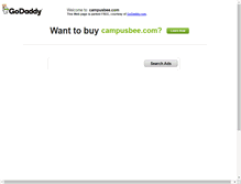 Tablet Screenshot of campusbee.com